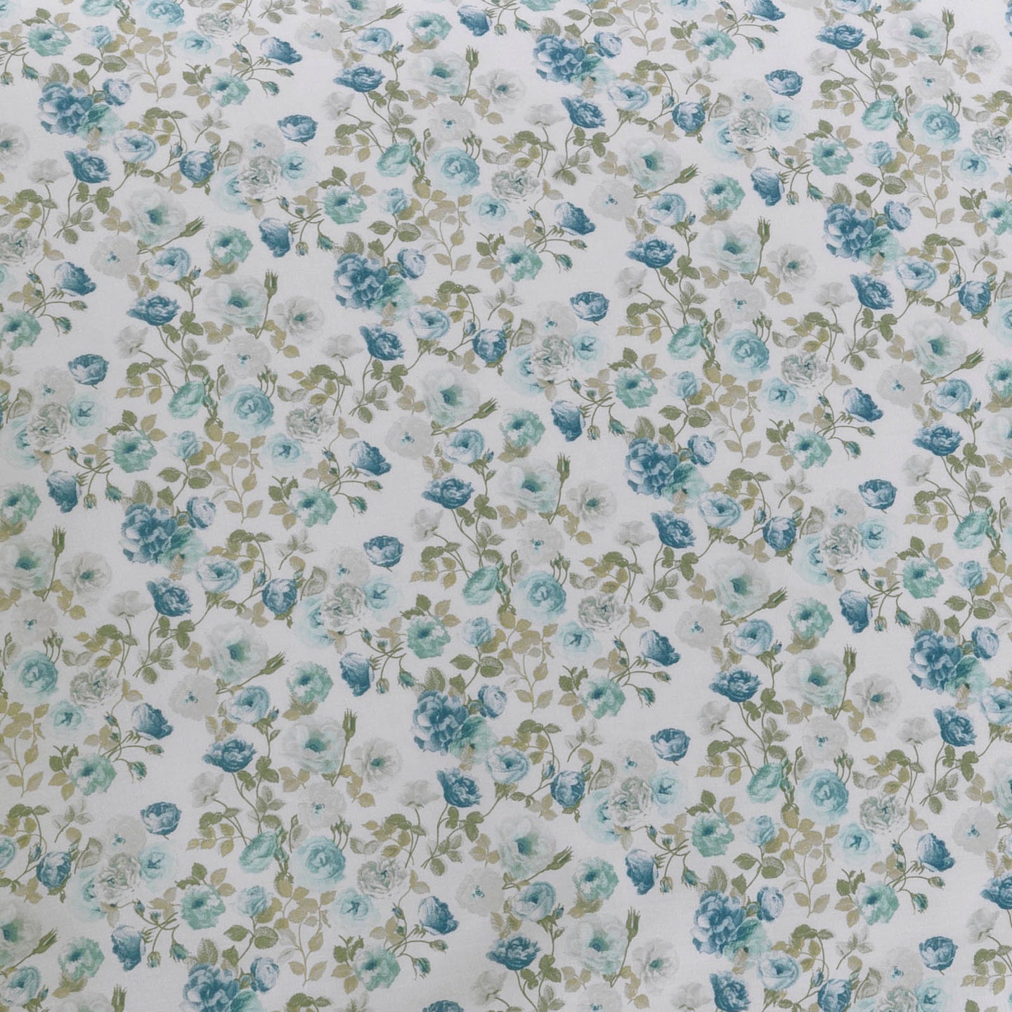 Copripiumino con federe Mirabello Luisiana Bouquet Floreale in Percalle