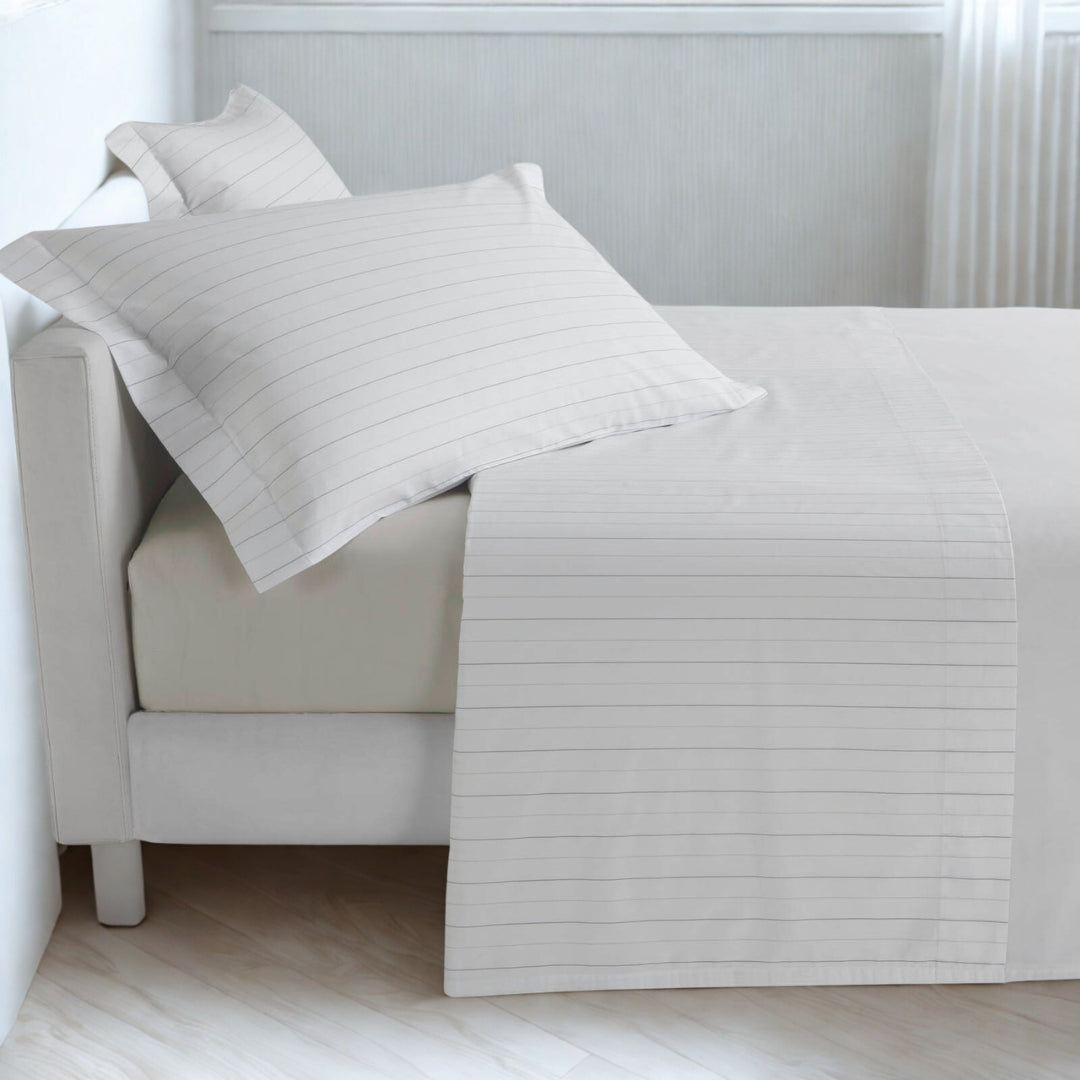 Completo Lenzuola Mirabello Bristol Geometrico in Percalle