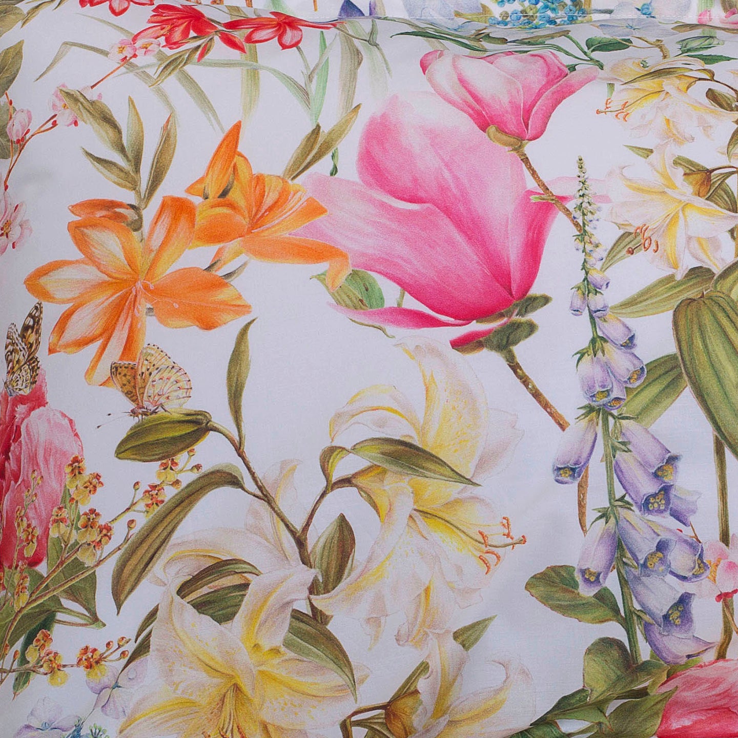 Completo Lenzuola Mirabello Festa di primavera Floreale in Percalle Luisiana