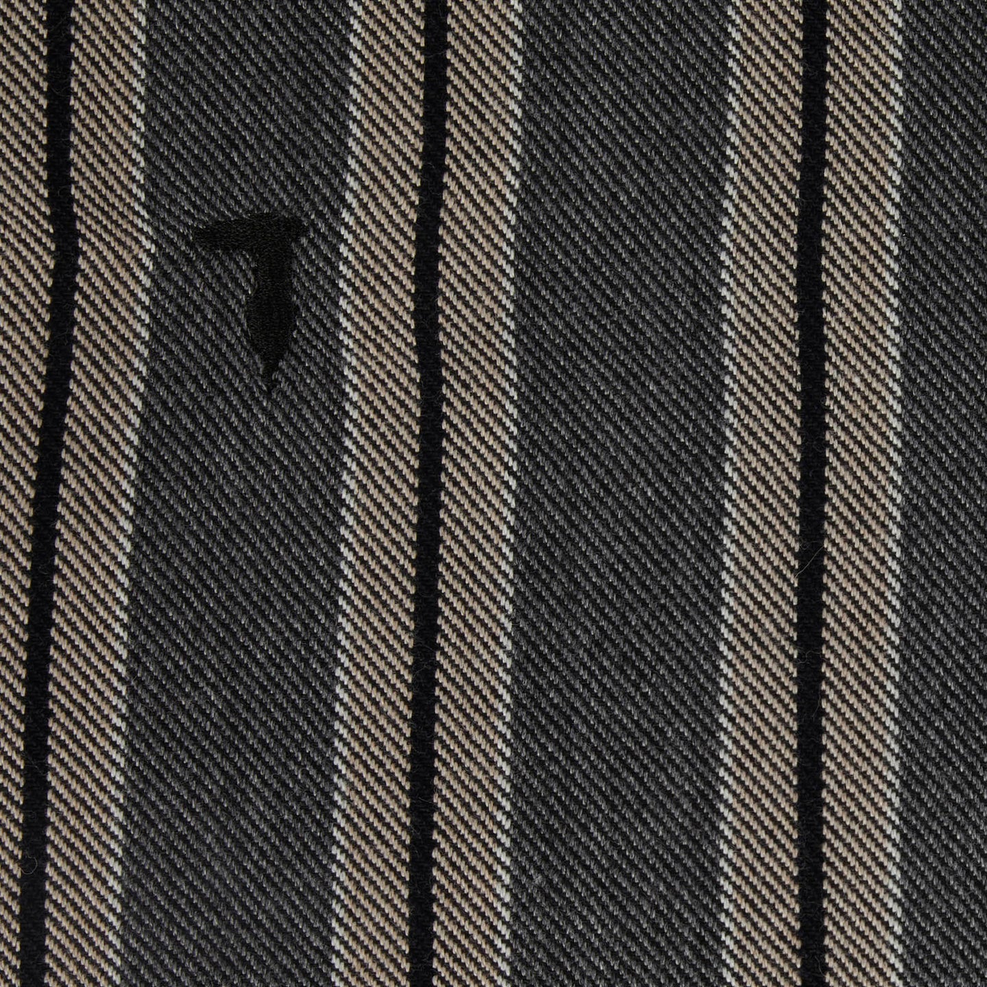 Telo arredo Copridivano in Plaid Grandecor Trussardi Regimental Geometrico in Tinto in Filo