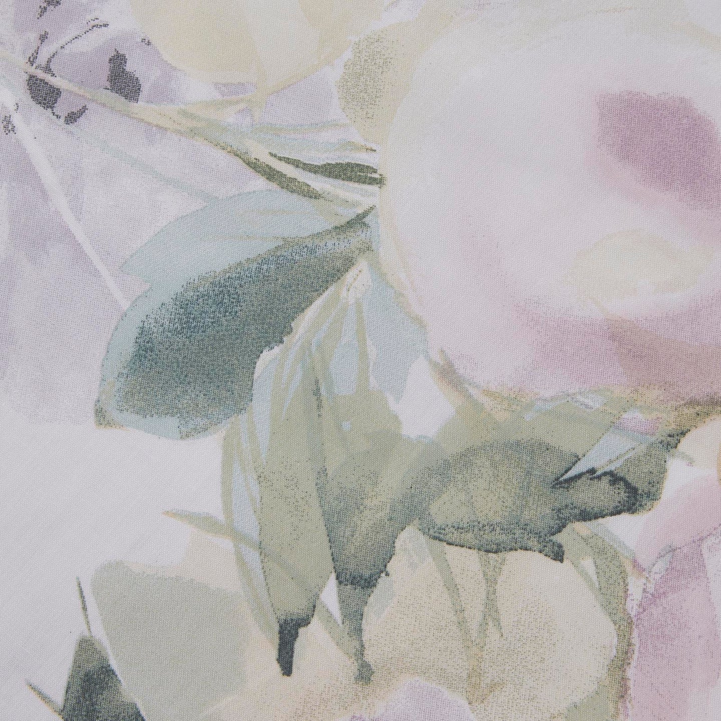 Copripiumino con federe Mirabello Moon peony Floreale in Percalle