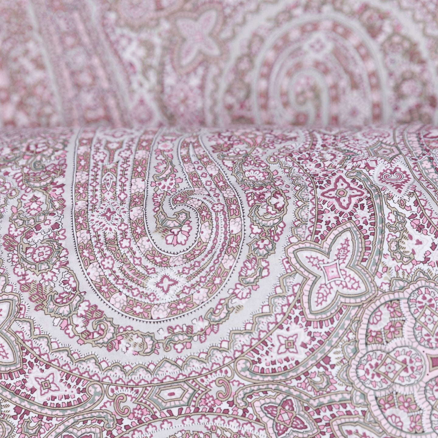 Completo Copripiumino Emporium Royal paisley Moderno in Percalle