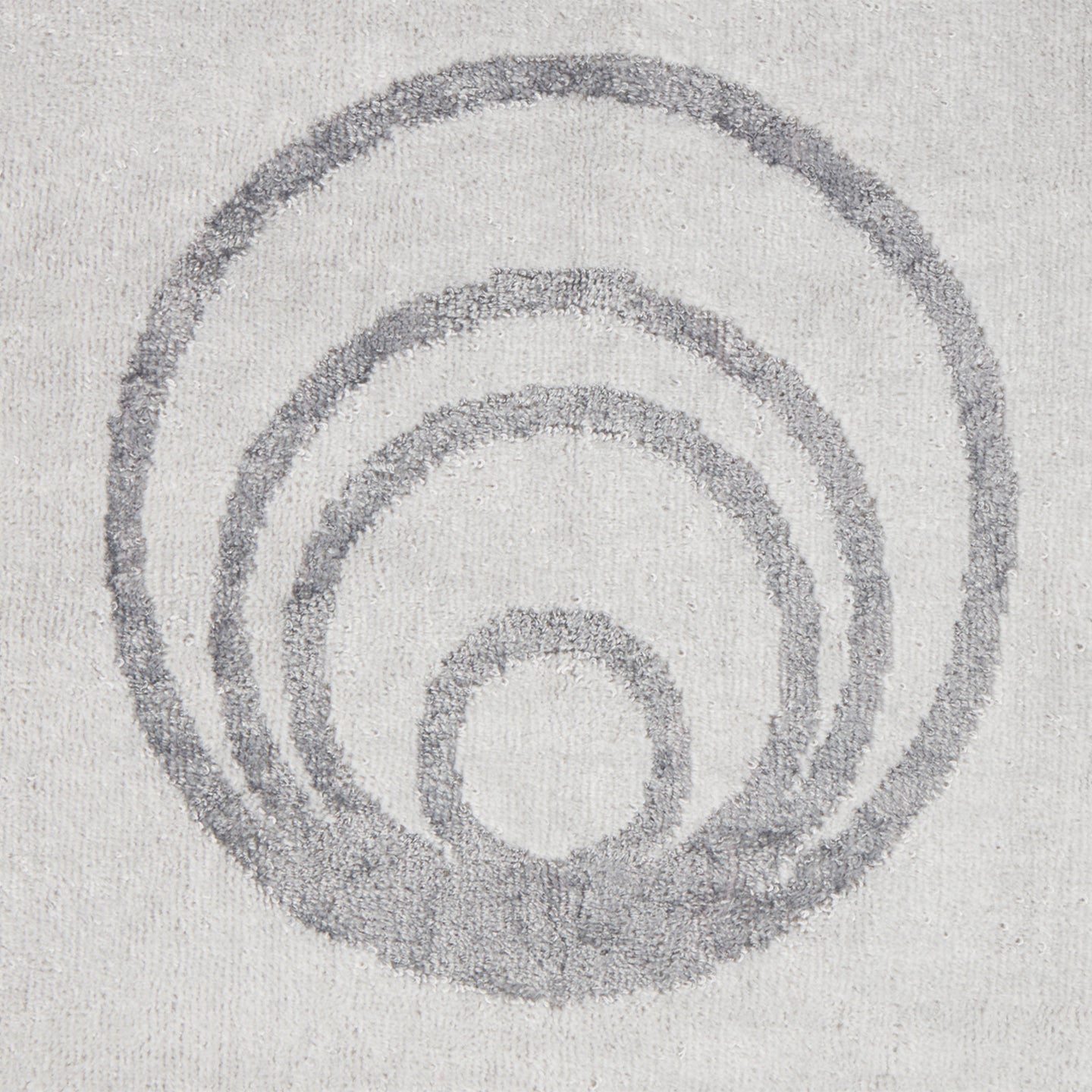 Telo Bagno Carrara Silver circle Moderno in Spugna