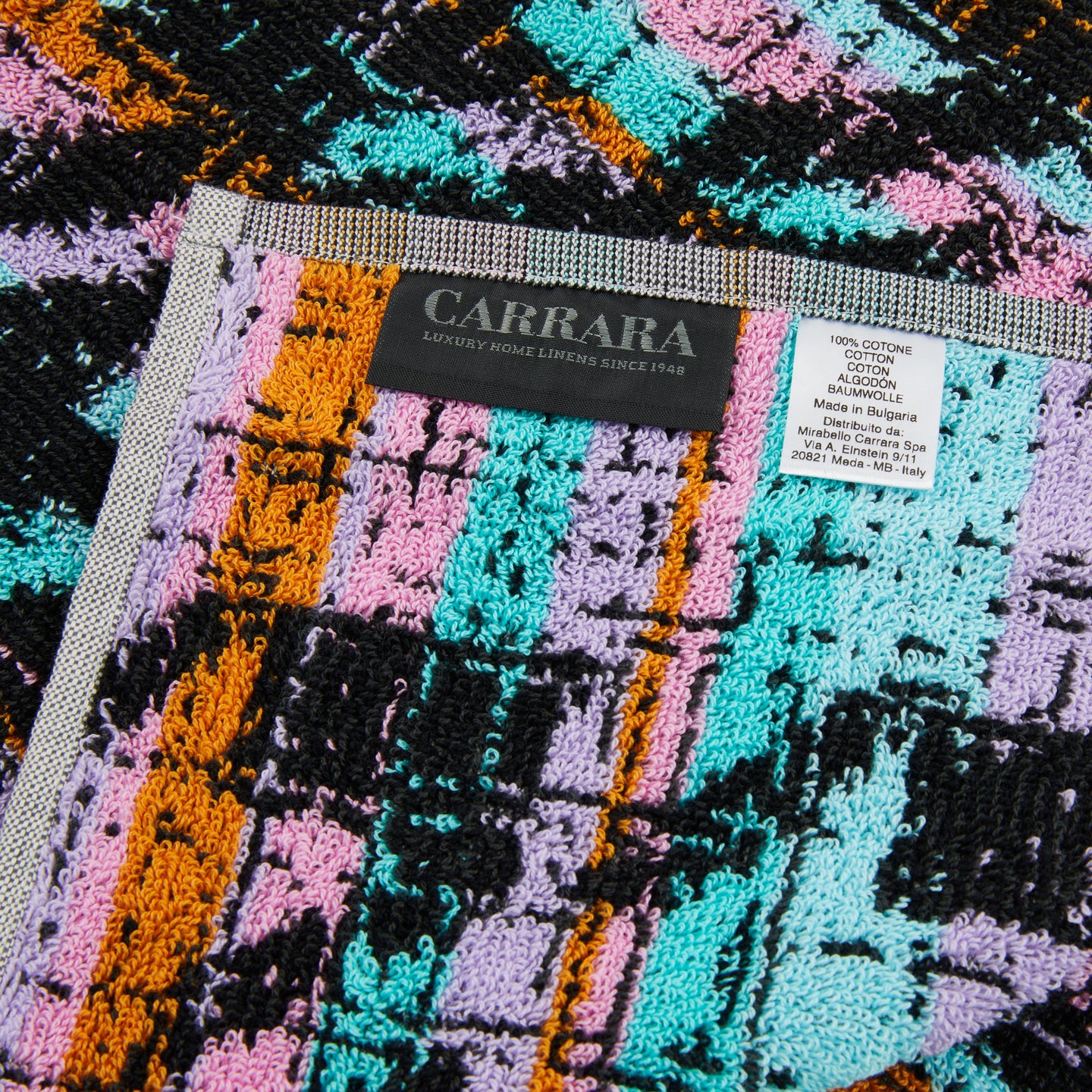 Telo Bagno Carrara Glamour Moderno in Spugna