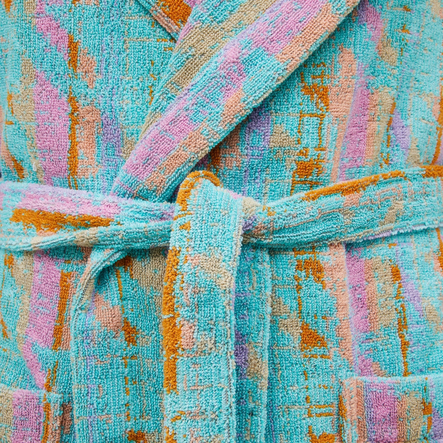 Accappatoio con Cappuccio Carrara Glamour Moderno in Spugna