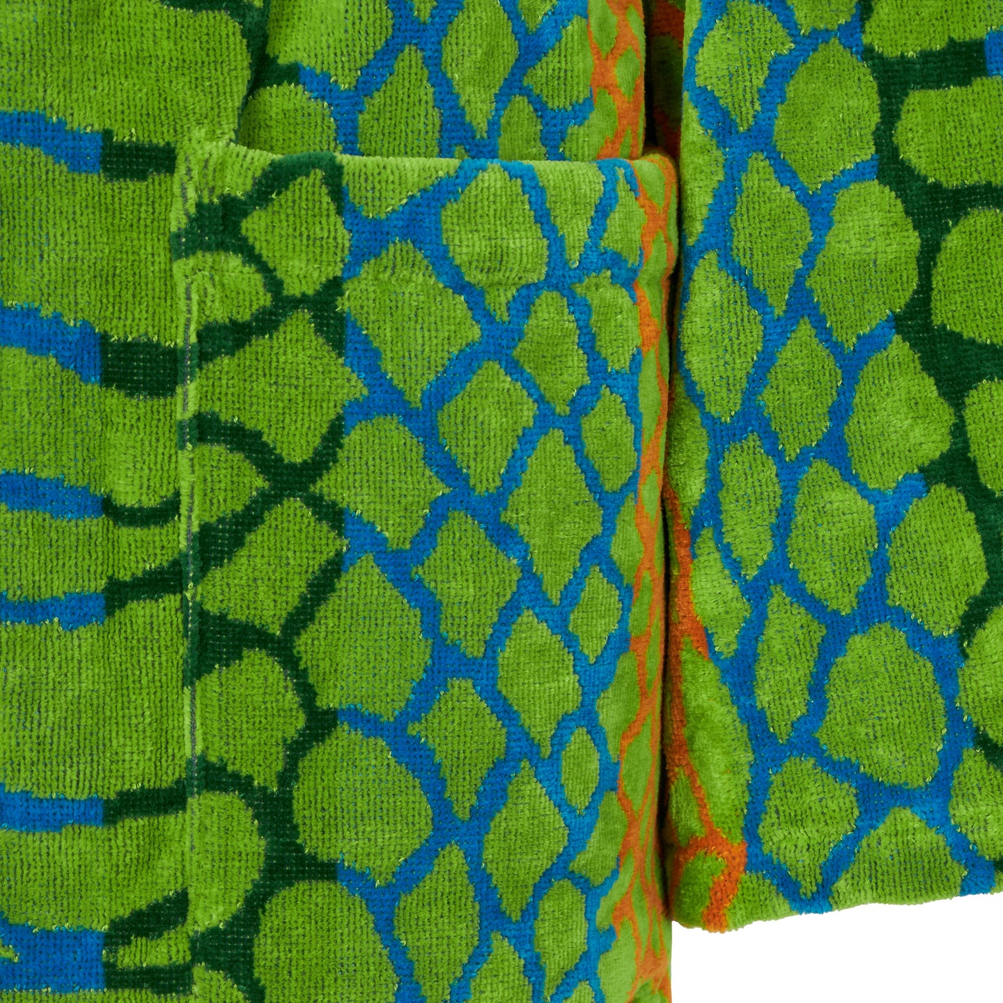 Accappatoio con Cappuccio Carrara Pyton Moderno in Spugna