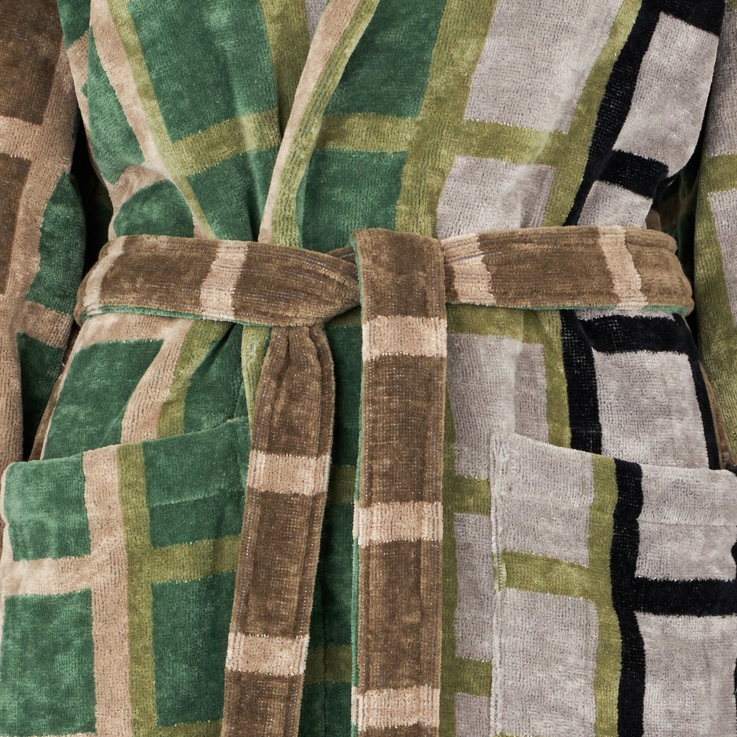 Accappatoio con Cappuccio Carrara Barcellona Moderno in Spugna