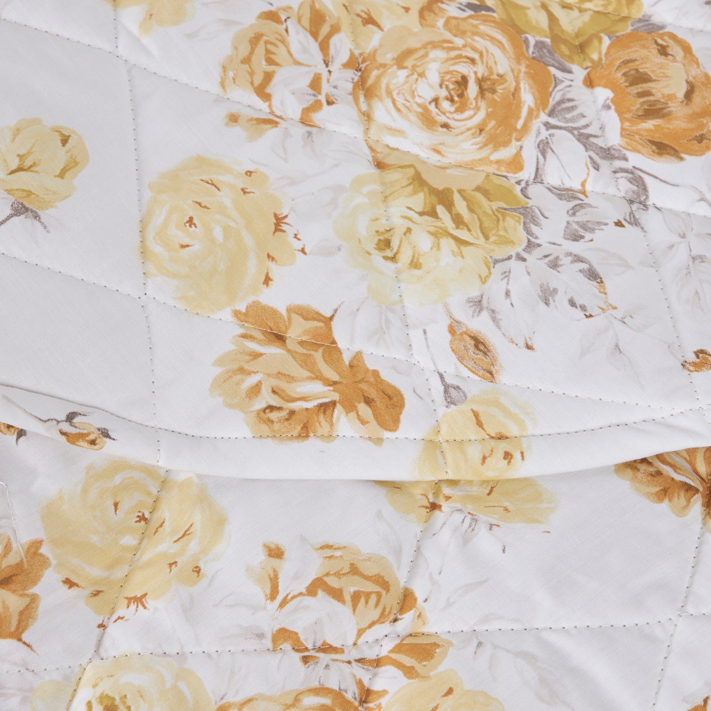 Copriletto Trapuntato Bellora Bouquet Floreale in Percalle