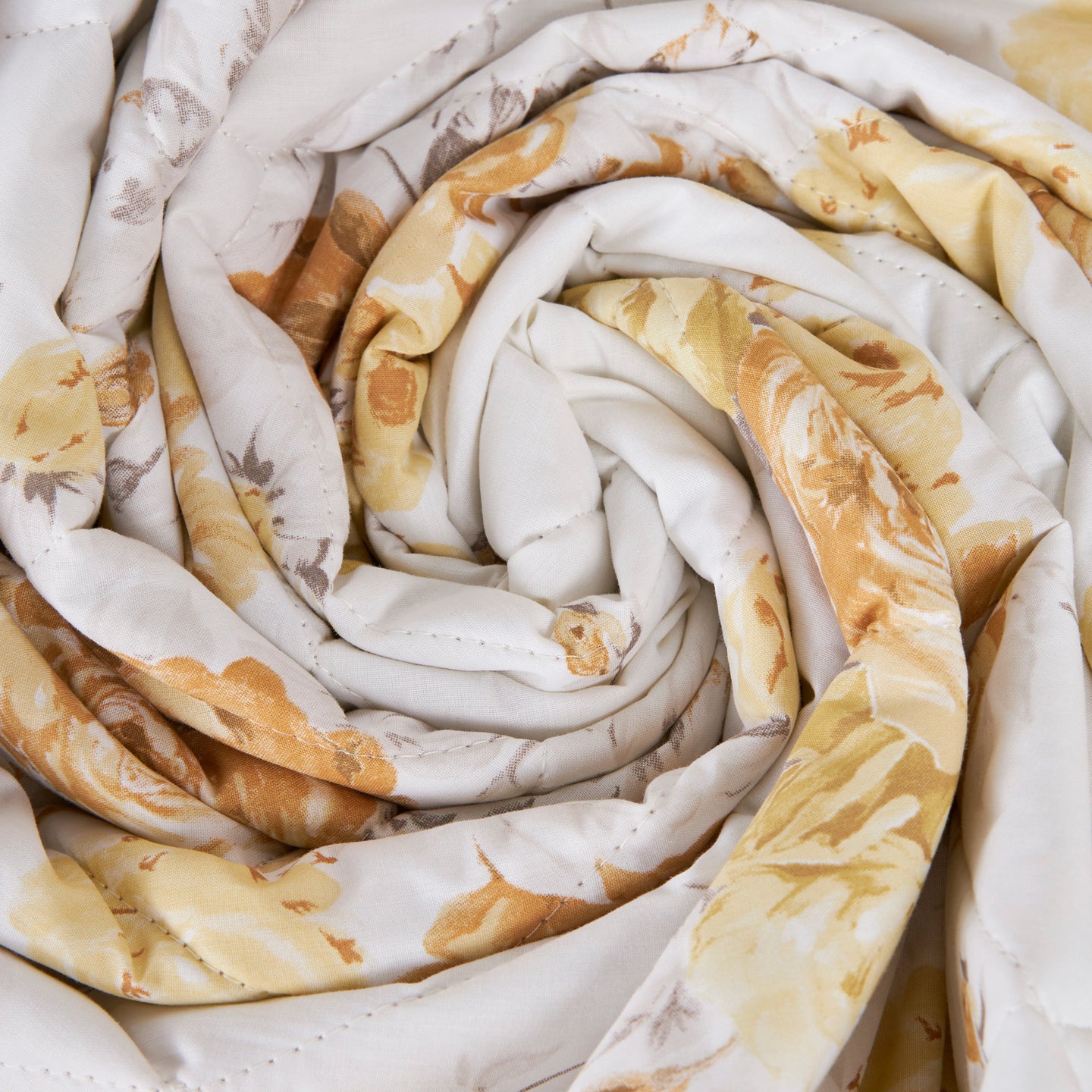 Copriletto Trapuntato Bellora Bouquet Floreale in Percalle