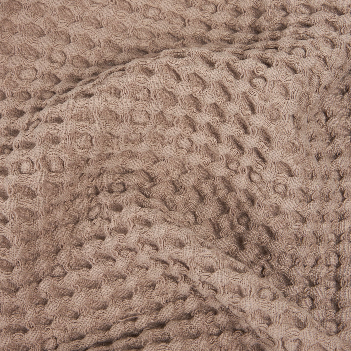 Telo arredo Copridivano in Plaid Grandecor Bellora Stone Tinta Unita in Nido d'ape