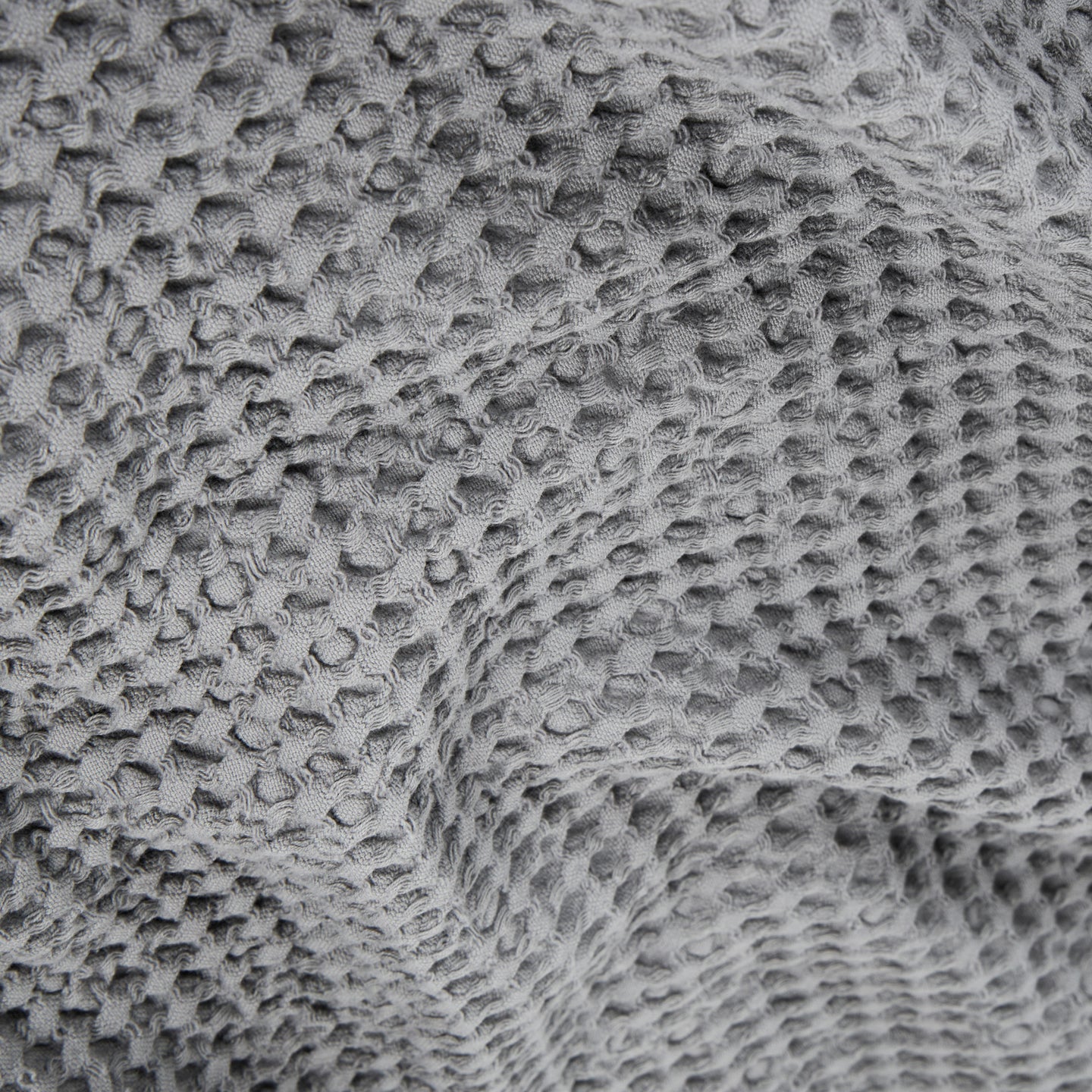 Telo arredo Copridivano in Plaid Grandecor Bellora Stone Tinta Unita in Nido d'ape