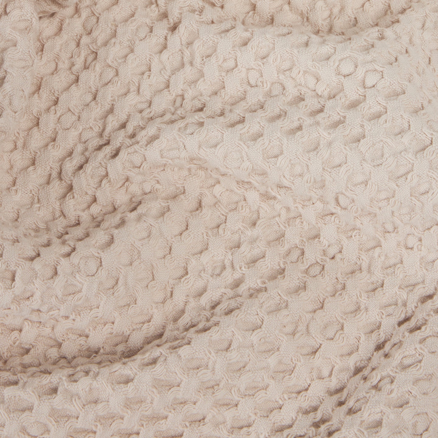 Telo arredo Copridivano in Plaid Grandecor Bellora Stone Tinta Unita in Nido d'ape