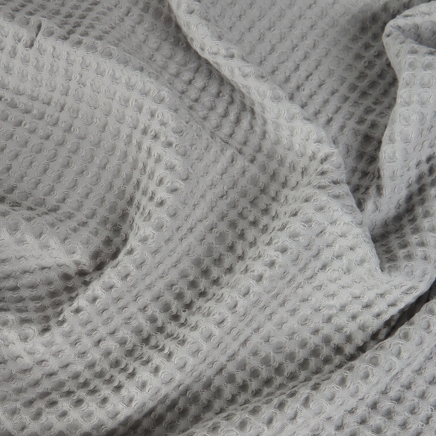 Telo arredo Copridivano in Plaid Grandecor Bellora Stone Tinta Unita in Nido d'ape