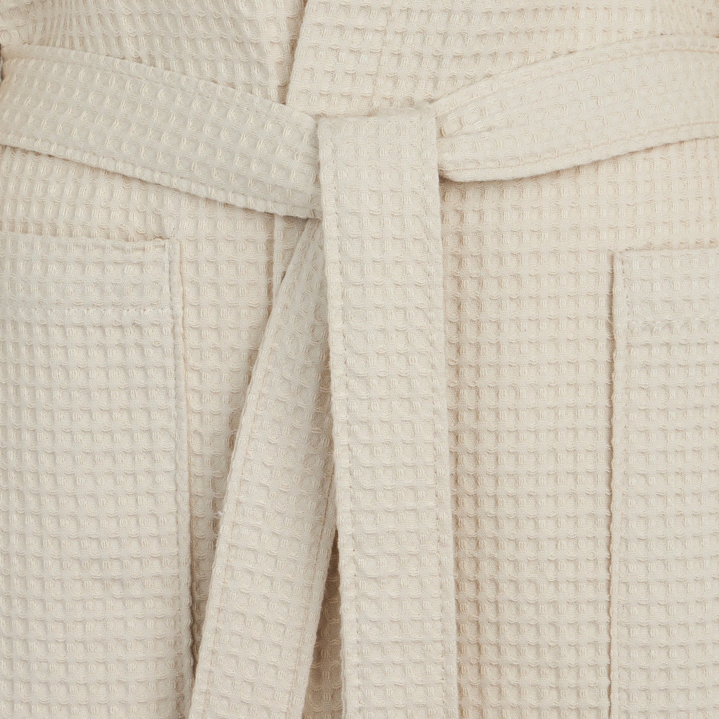 Accappatoio con Cappuccio Bellora Ape Tinta Unita in Nido d'ape