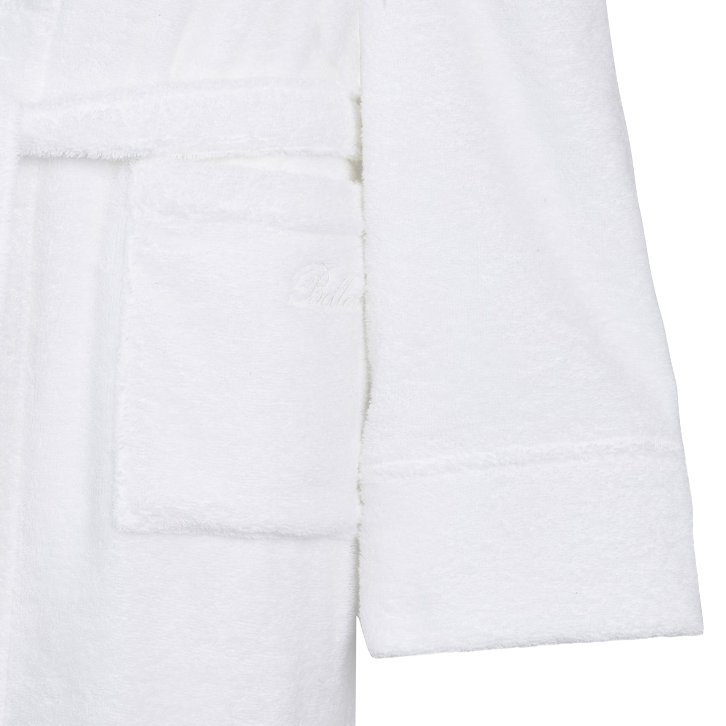 Accappatoio a Scialle Bellora Fiocco Tinta Unita in Spugna