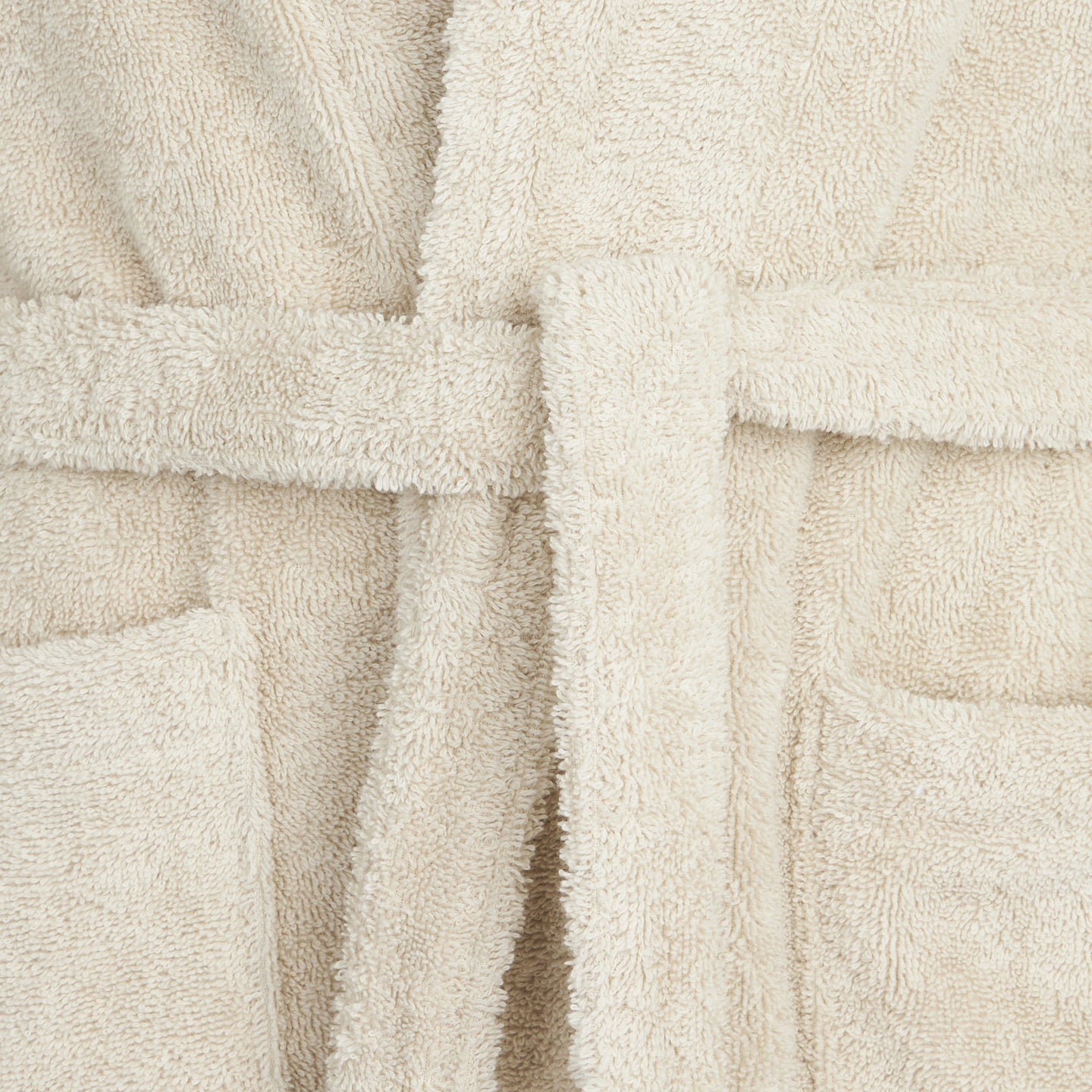 Accappatoio a Scialle Bellora Fiocco Tinta Unita in Spugna