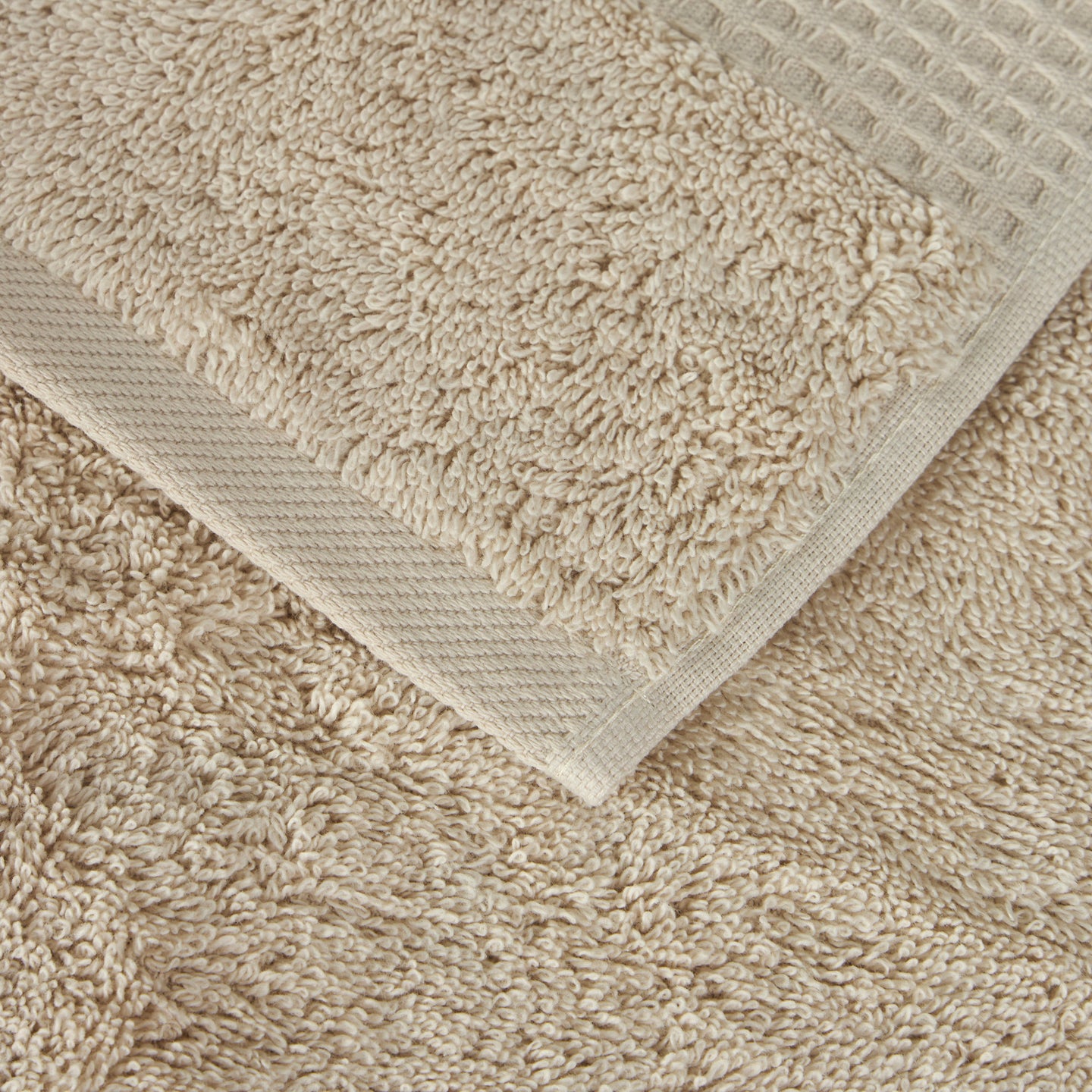 Asciugamano con Ospite Bellora Fiocco Tinta Unita in Spugna