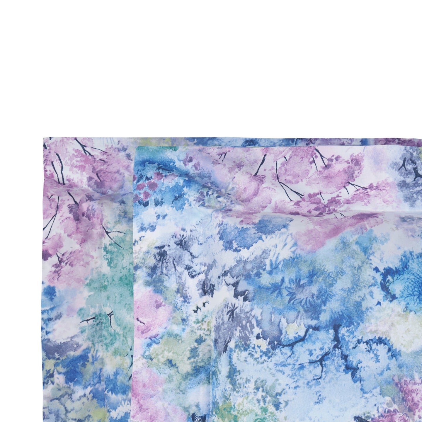 Copripiumino con federe Emporium Trees Floreale in Percalle