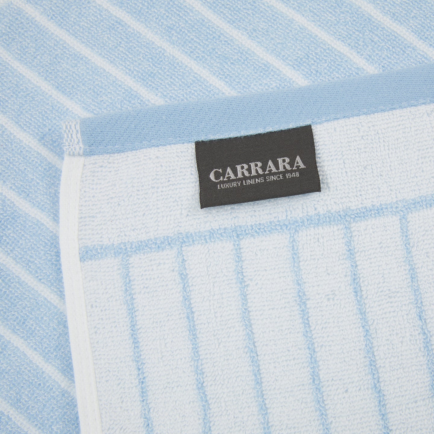 Asciugamano con Ospite Carrara Gessato Moderno in Spugna