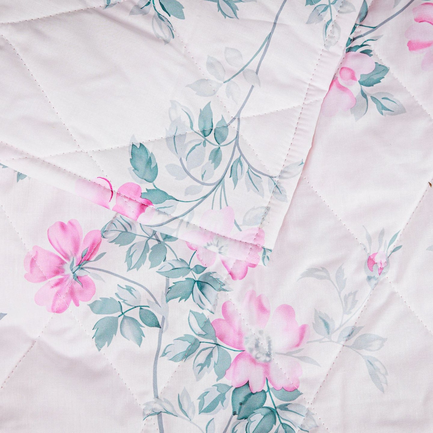 Copriletto Trapuntato Bellora Beth Floreale in Percalle