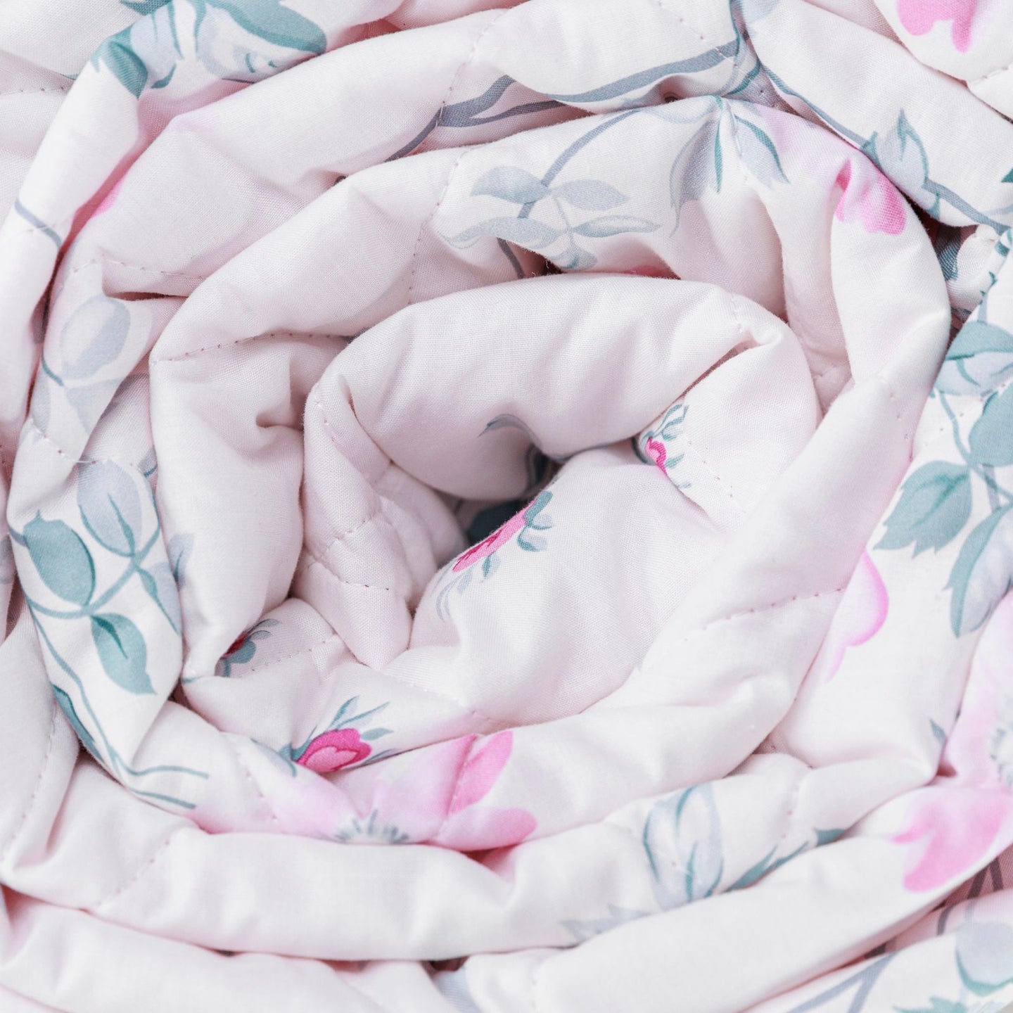 Copriletto Trapuntato Bellora Beth Floreale in Percalle