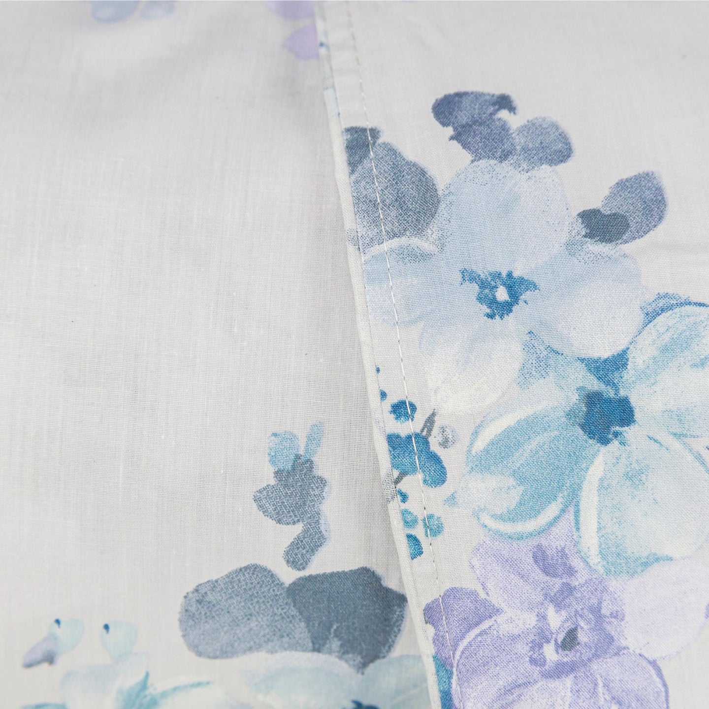 Completo Lenzuola Emporium Soft hydrangea Floreale in Percalle