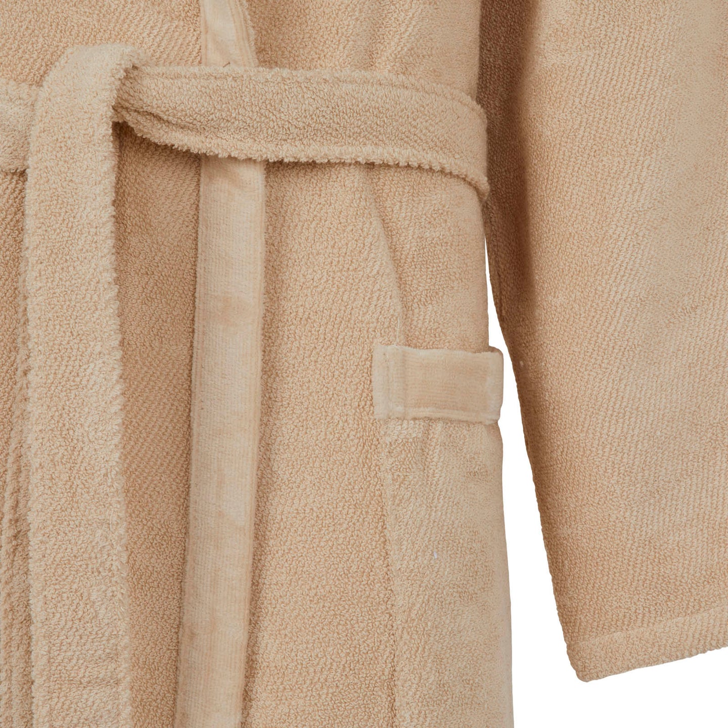Accappatoio con Cappuccio Carrara Fyber New Fyber Tinta Unita in Spugna