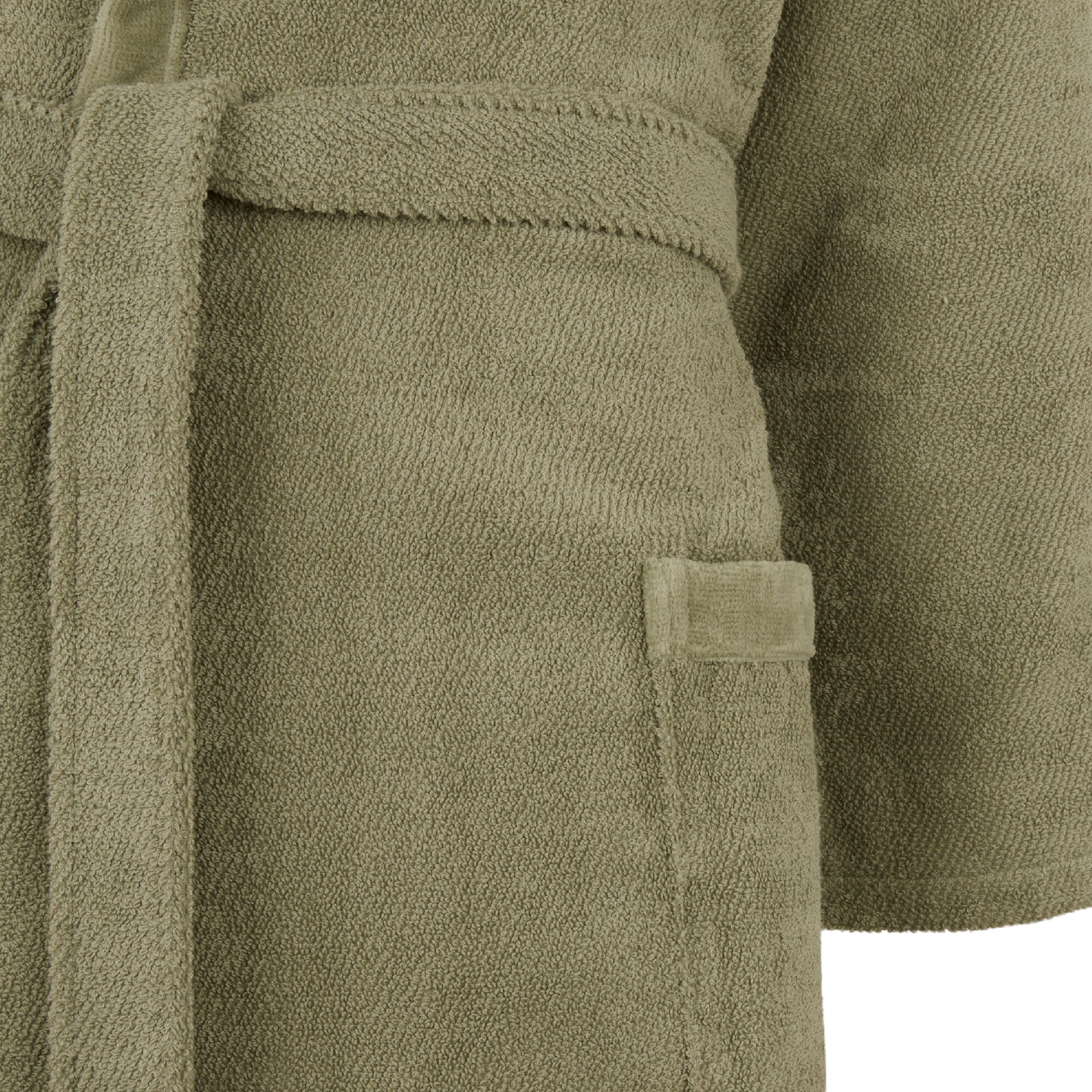 Accappatoio con Cappuccio Carrara Fyber New Fyber Tinta Unita in Spugna