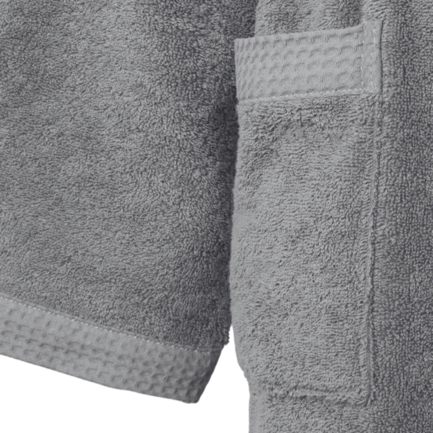 Accappatoio Scialle Bellora Continuat. Fiocco Tinta Unita in Spugna