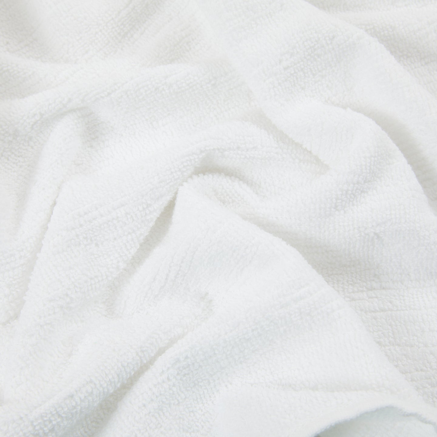 Asciugamano con Ospite Carrara Fyber Stripes Tinta Unita in Spugna