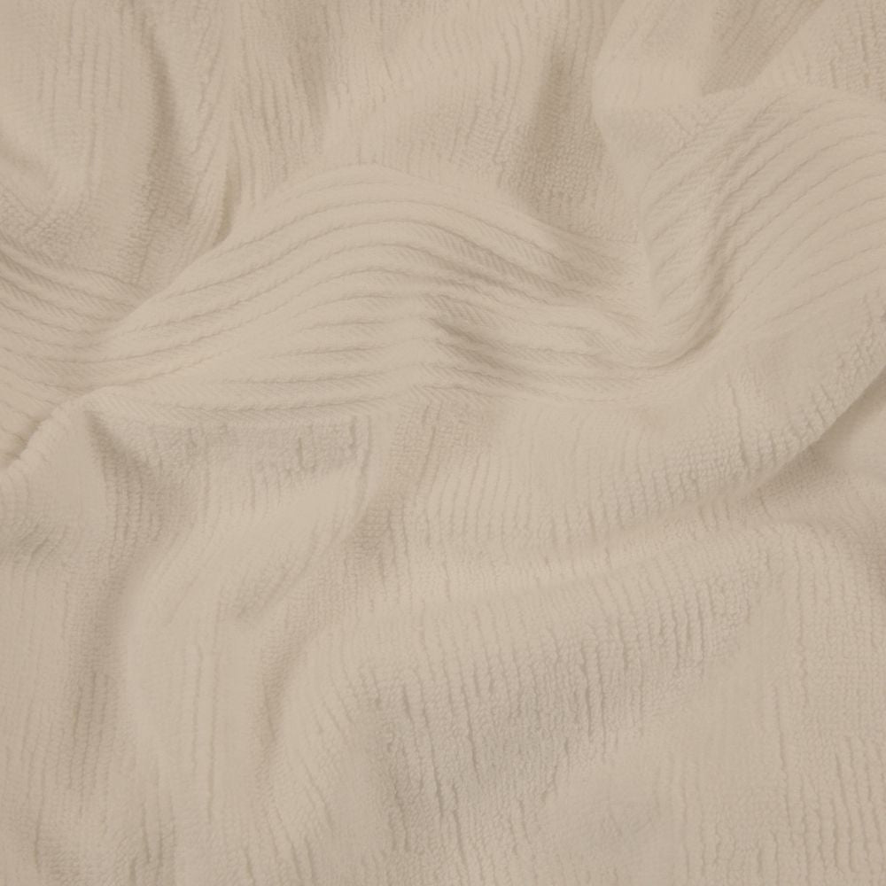 Telo Bagno Carrara Fyber Stripes Tinta Unita in Cotone