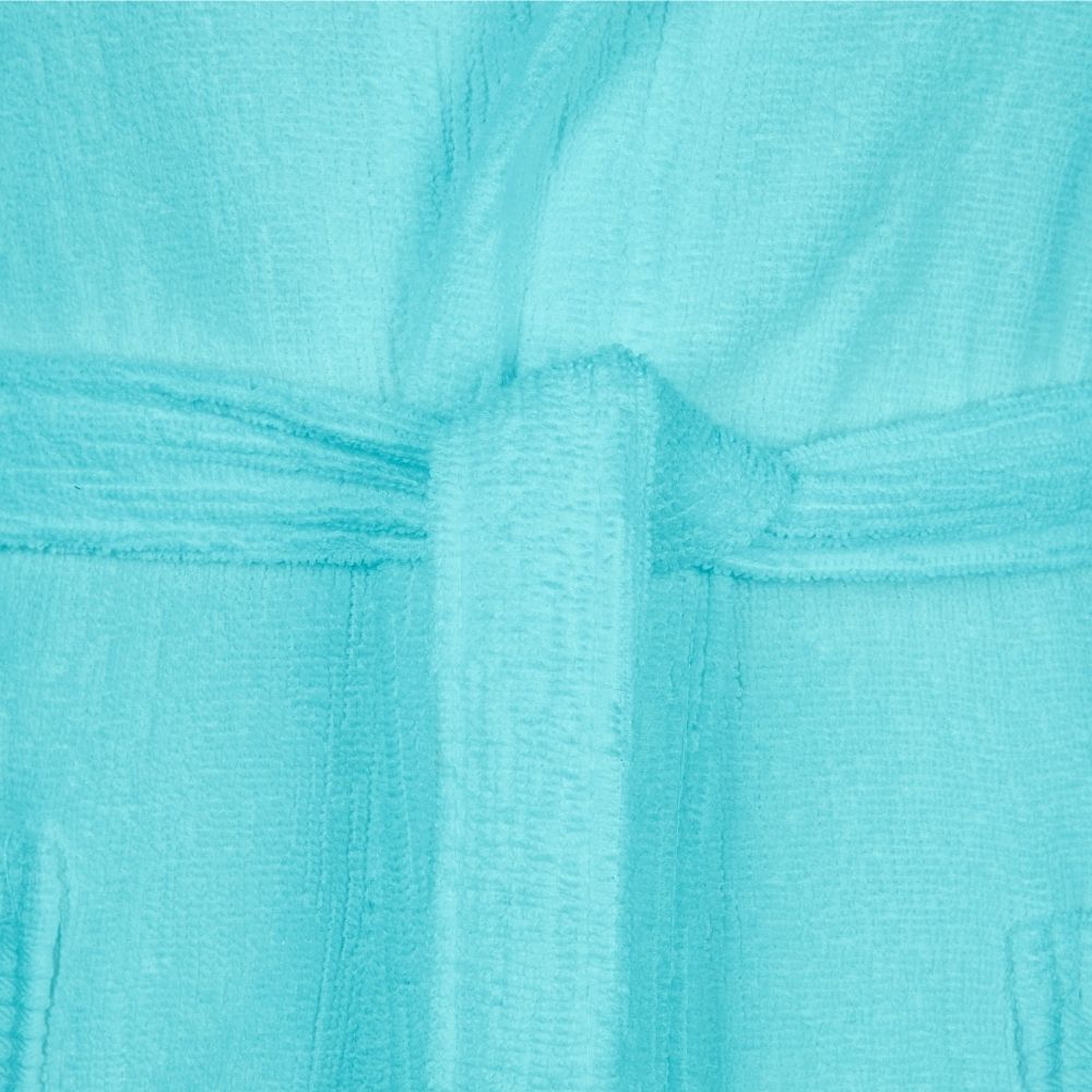 Accappatoio con Cappuccio Carrara Fyber Stripes Moderno in Spugna