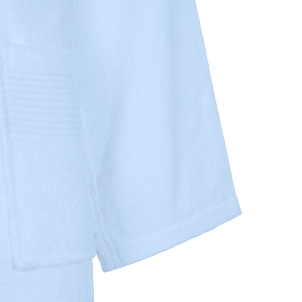 Accappatoio con Cappuccio Carrara Fyber Stripes Moderno in Spugna