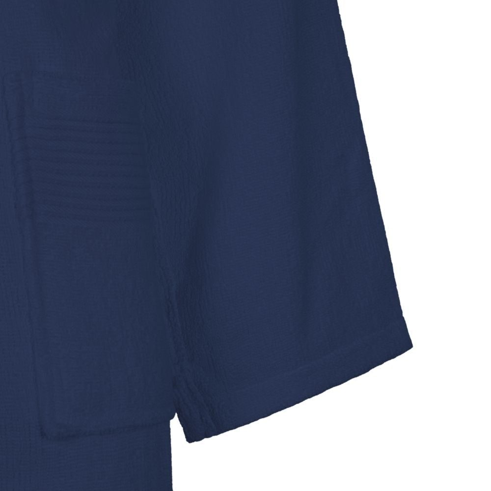 Accappatoio con Cappuccio Carrara Fyber Stripes Moderno in Spugna