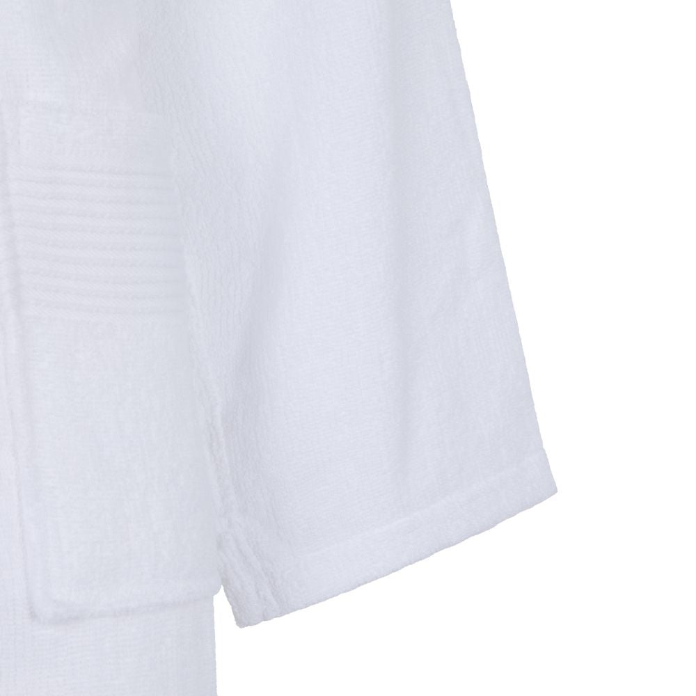 Accappatoio con Cappuccio Carrara Fyber Stripes Moderno in Spugna