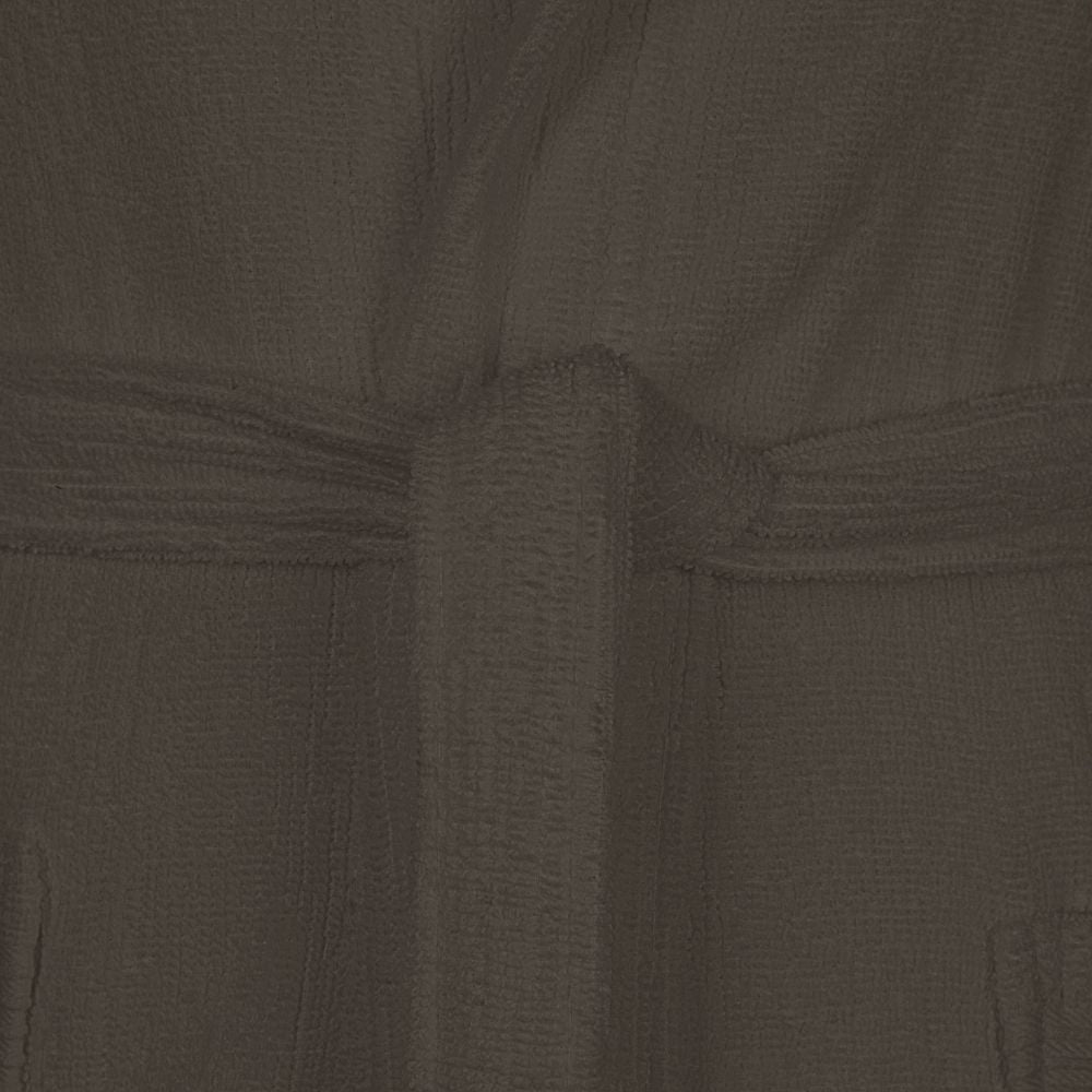 Accappatoio con Cappuccio Carrara Fyber Stripes Moderno in Spugna