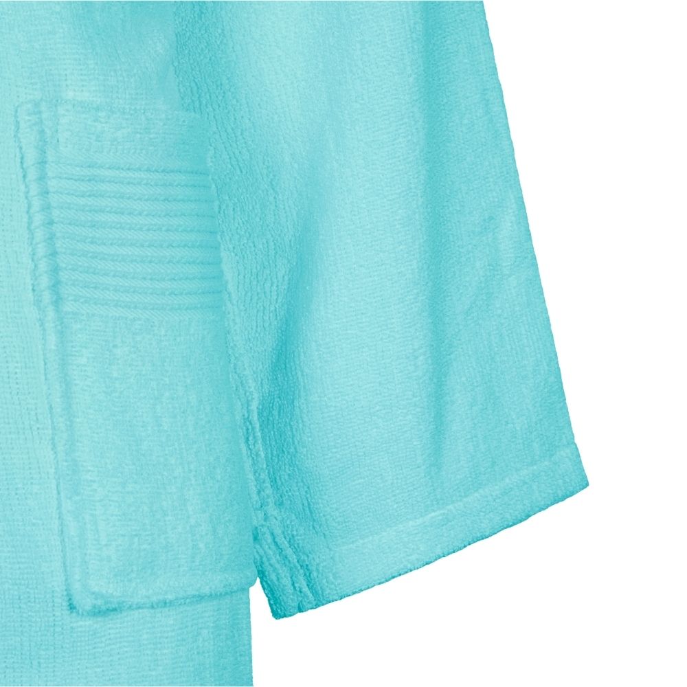 Accappatoio con Cappuccio Carrara Fyber Stripes Moderno in Spugna