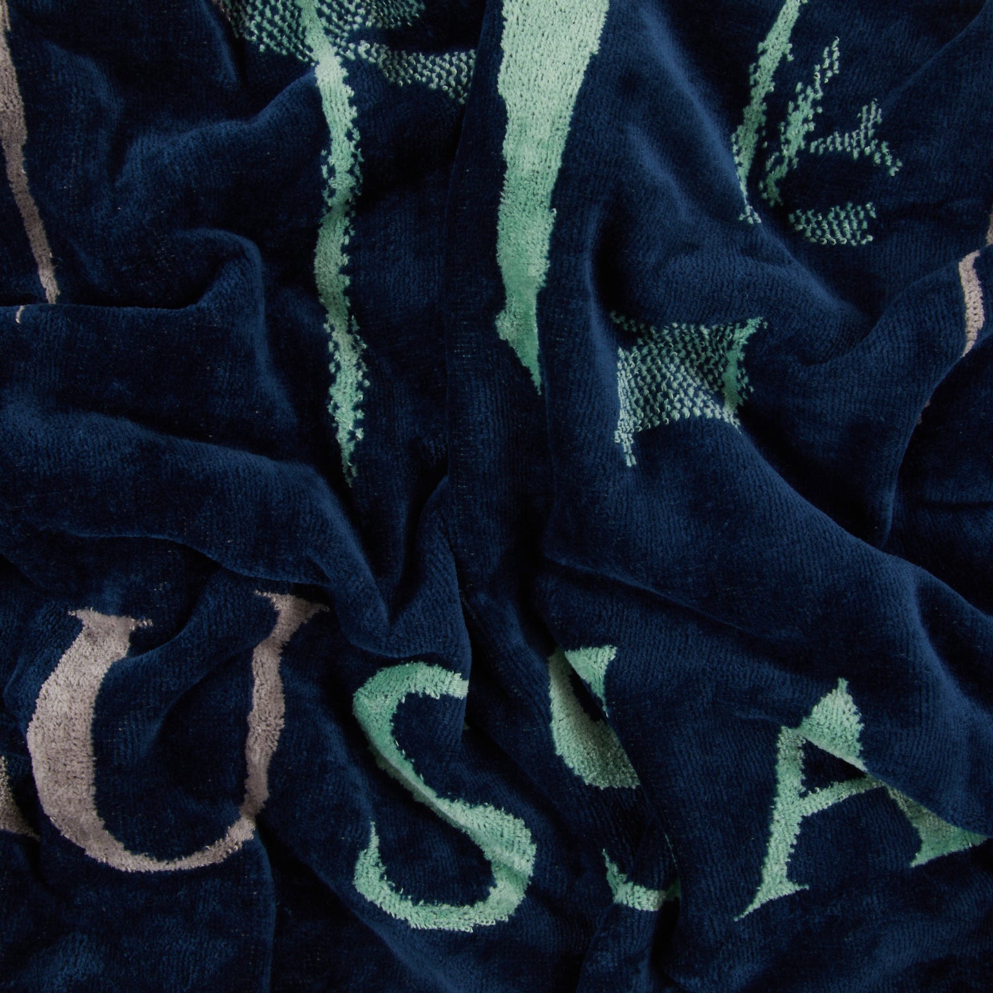 Telo mare Trussardi Brushed Moderno in Spugna