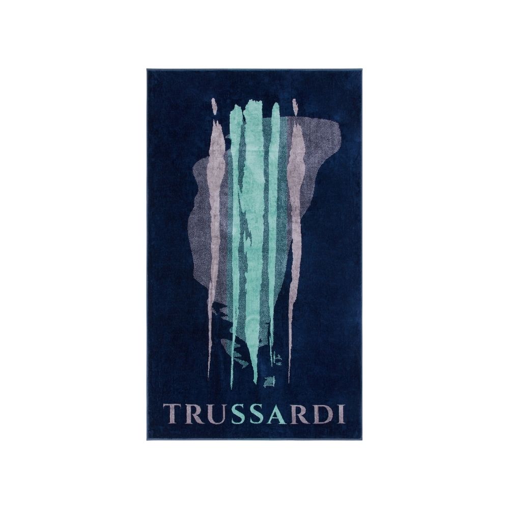Telo mare Trussardi Brushed Moderno in Spugna