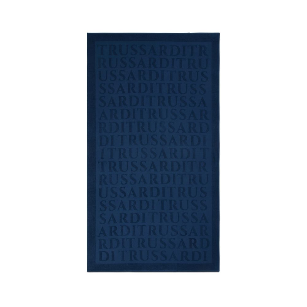 Telo mare Trussardi Surface beach Moderno in Spugna