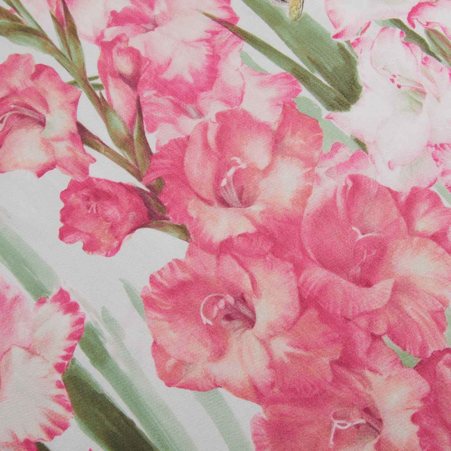 Completo Lenzuola Mirabello Gladioli Floreale in Percalle