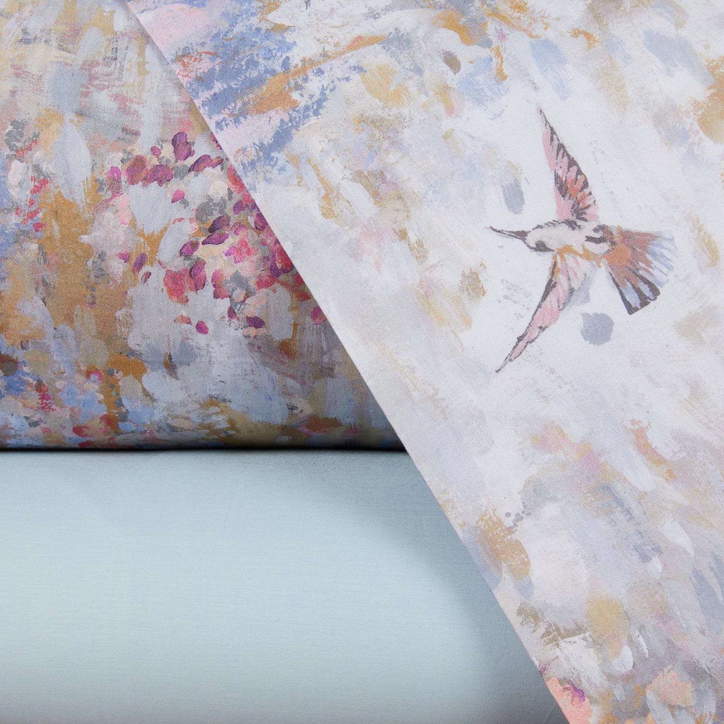 Completo Lenzuola Mirabello Magic garden Floreale in Percalle