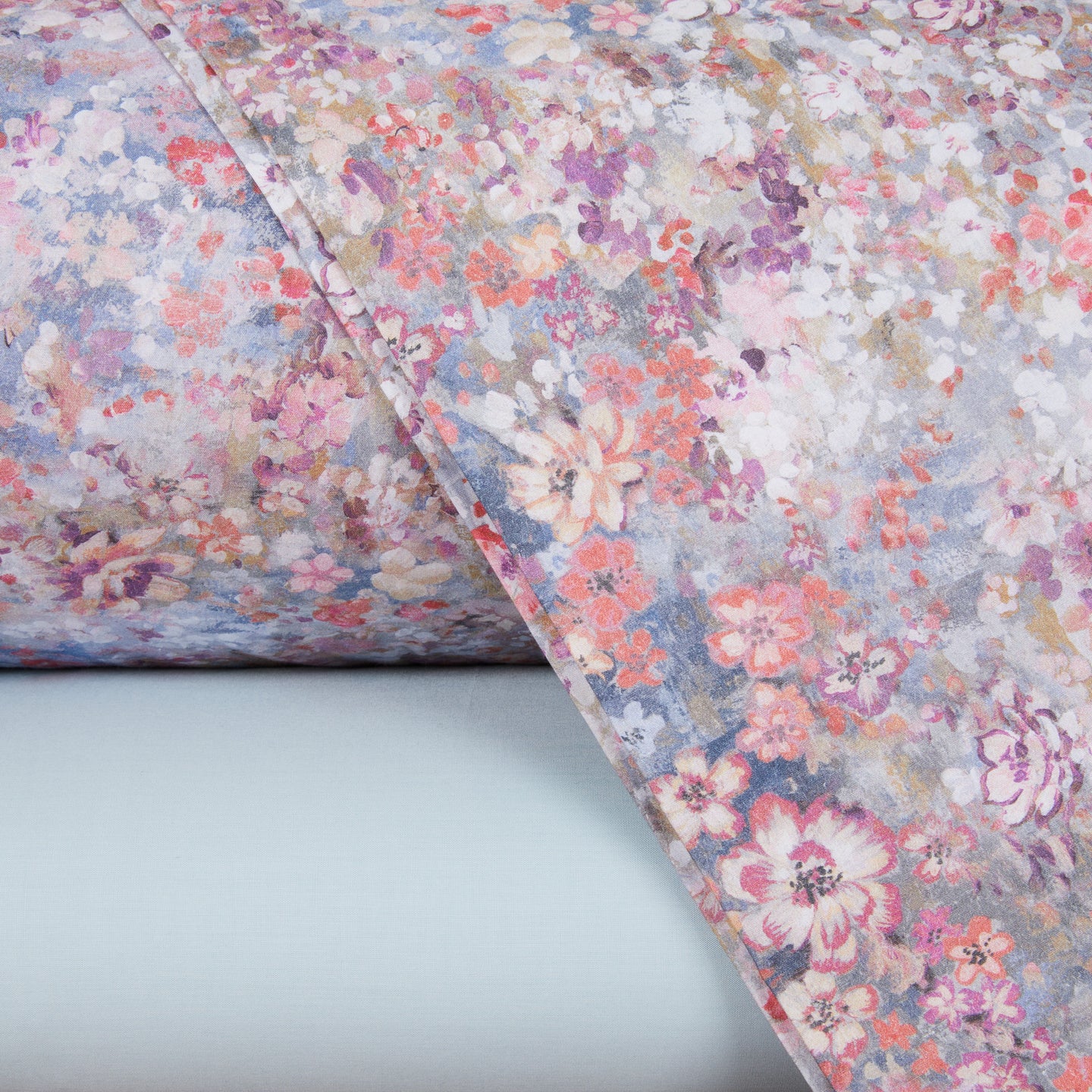 Completo Lenzuola Mirabello Magic Floreale in Percalle