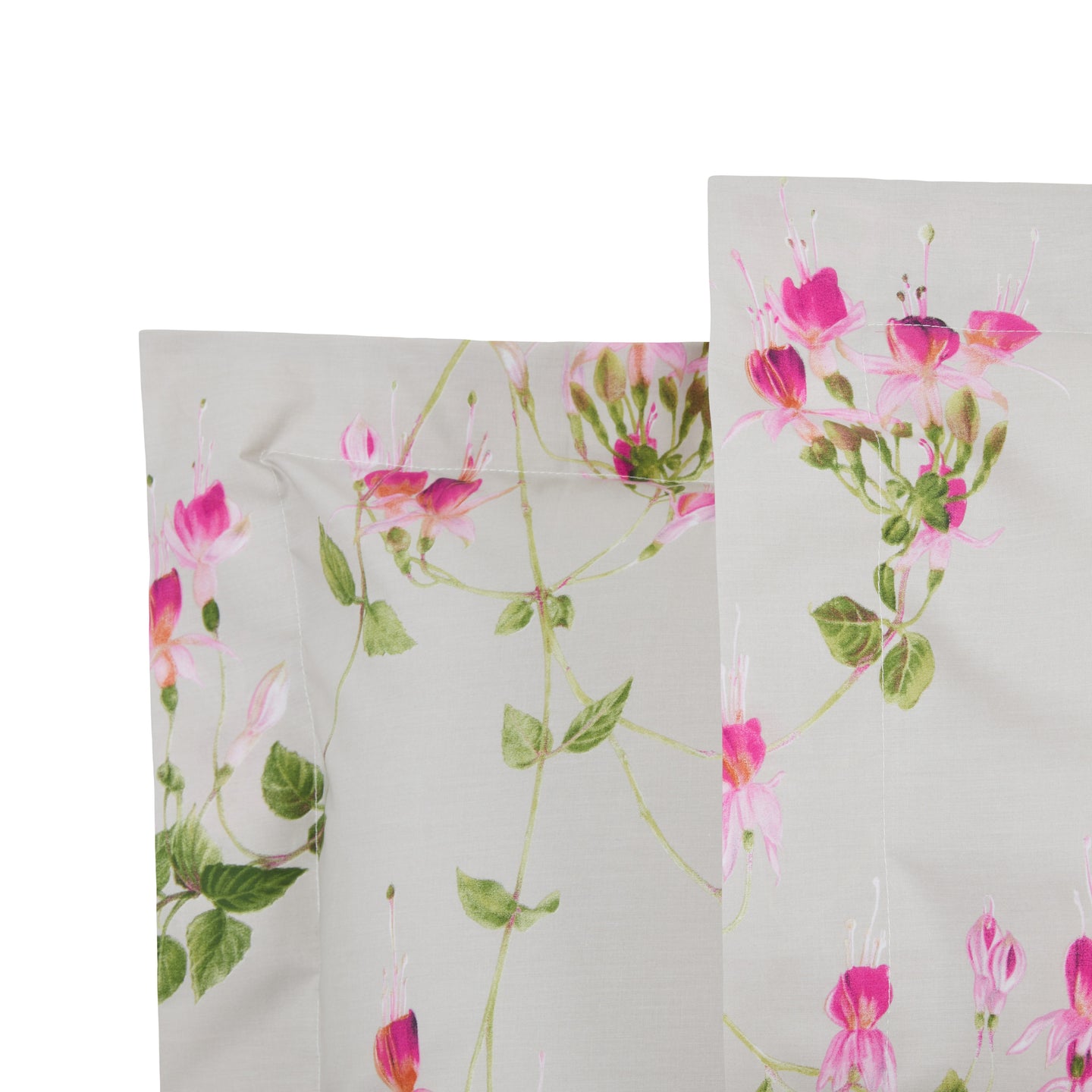 Completo Lenzuola Emporium Fuchsia Floreale in Percalle