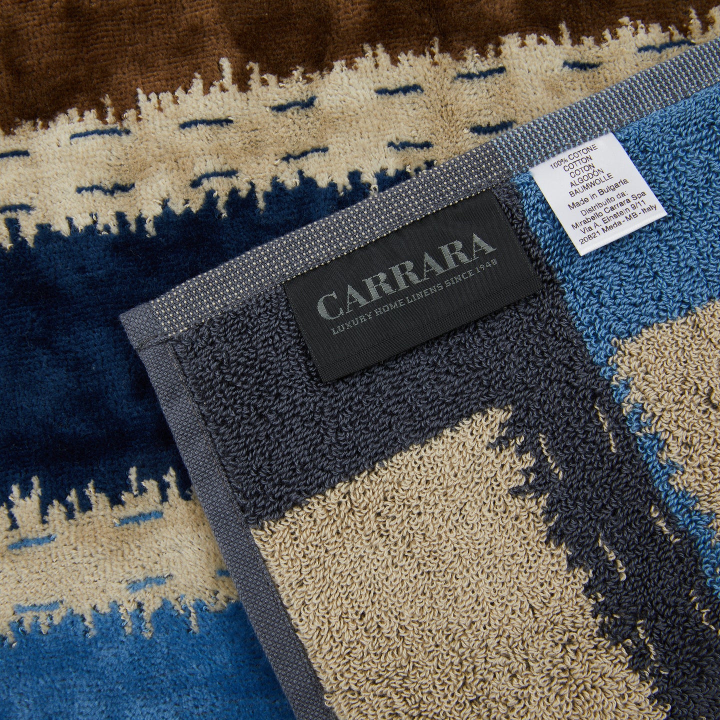 Telo Bagno Carrara Daza Moderno in Spugna