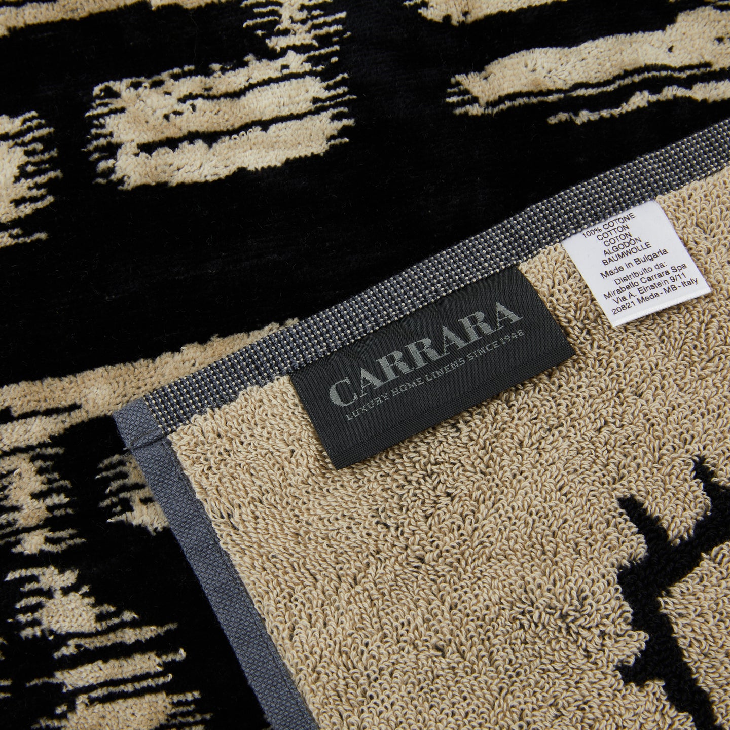 Asciugamano con Ospite Carrara Gazi Moderno in Spugna