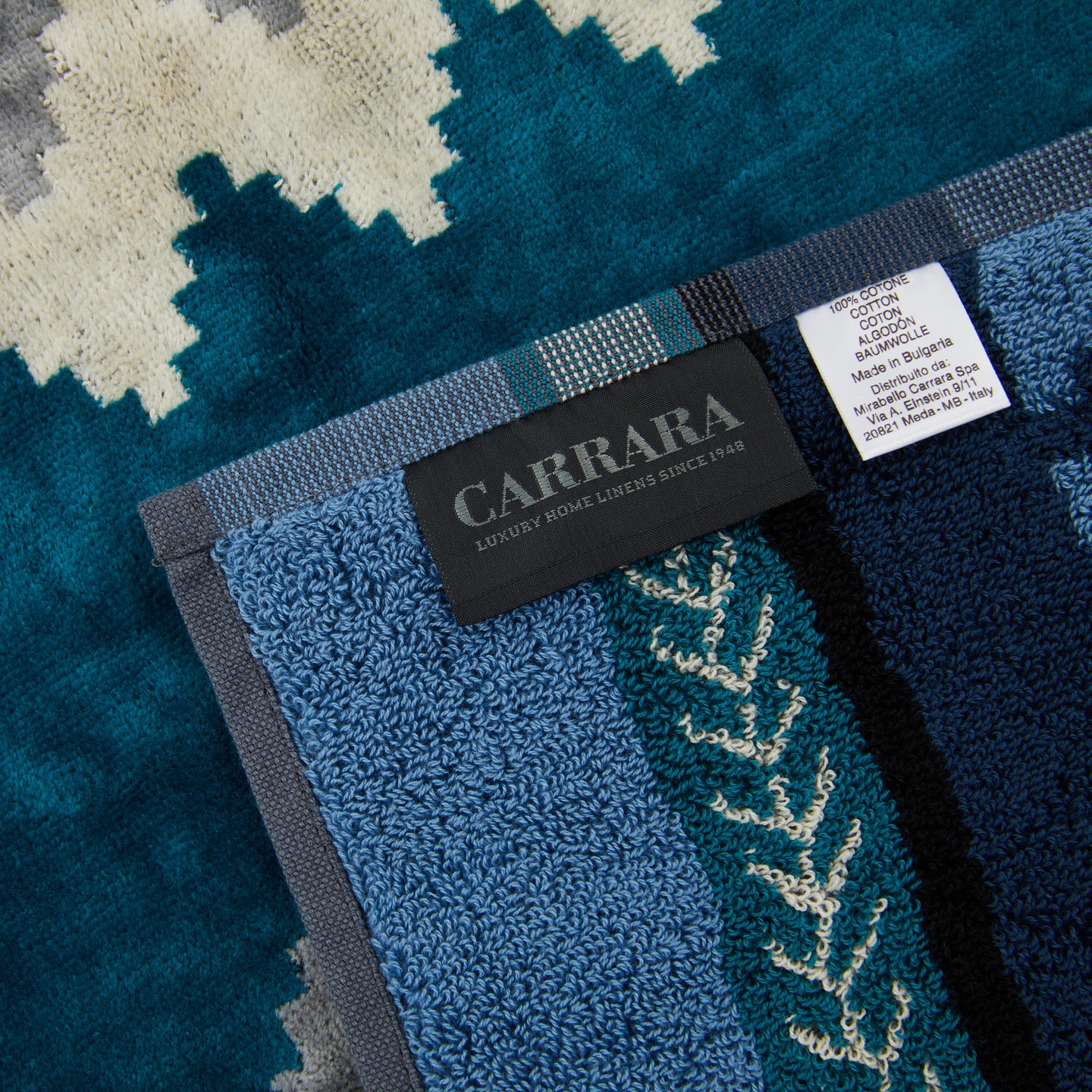 Asciugamano con Ospite Carrara Oseye Moderno in Spugna