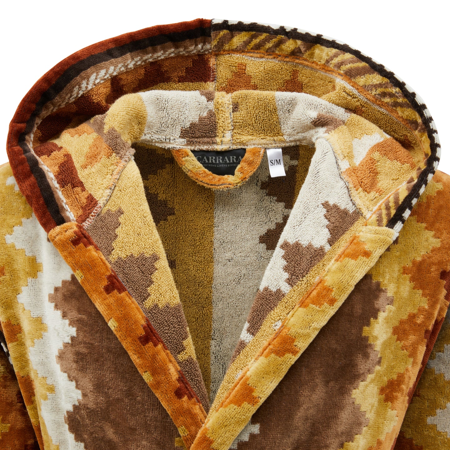 Accappatoio con Cappuccio Carrara Oseye Moderno in Spugna