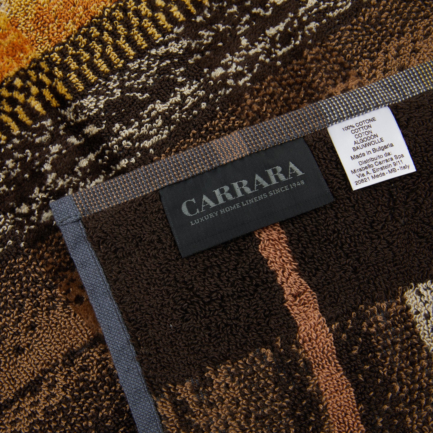 Asciugamano con Ospite Carrara Tandy Moderno in Spugna