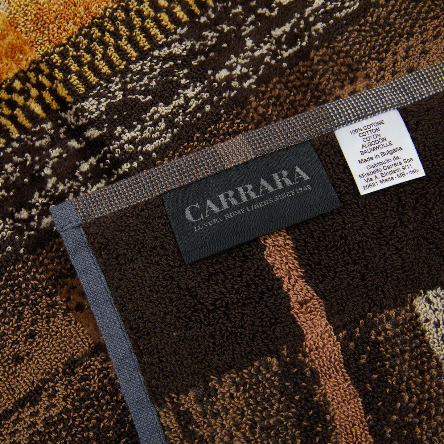 Telo Bagno Carrara Tandy Moderno in Spugna